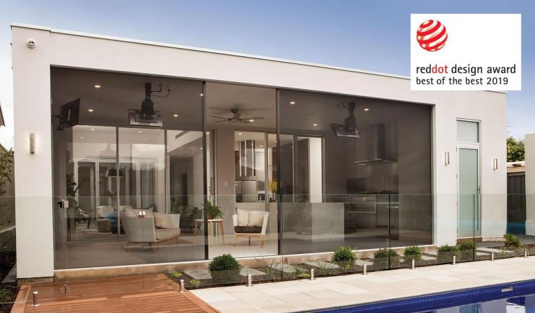 Centor is celebrating worldwide recognition of its luxurious S4 Screen and Shade System after winning a Red Dot ‘Best of the Best’ Award in the internationally respected German design competition. 