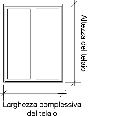 French door diagram